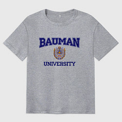 Мужская футболка оверсайз BAUMAN University