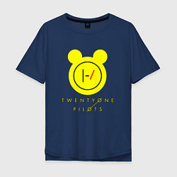 Мужская футболка оверсайз 21 Pilots: Yellow Mouse