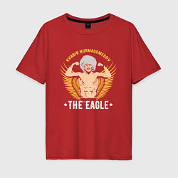 Мужская футболка оверсайз Khabib: The Eagle