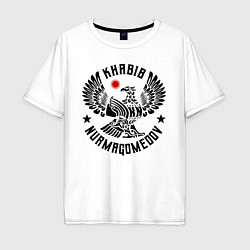 Мужская футболка оверсайз Хабиб Нурмагомедов