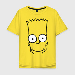 Мужская футболка оверсайз Bart Face
