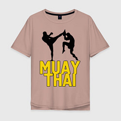 Мужская футболка оверсайз Muay Thai