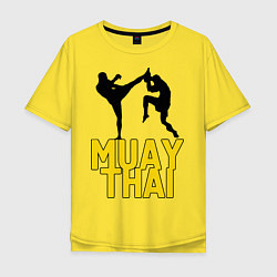 Мужская футболка оверсайз Muay Thai
