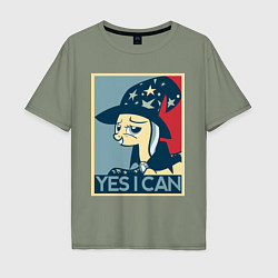 Мужская футболка оверсайз MLP: Yes I Can