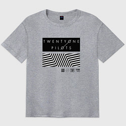 Мужская футболка оверсайз TOP: Geometry