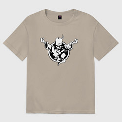 Мужская футболка оверсайз Thunderdome logo
