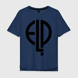 Мужская футболка оверсайз E.L.P