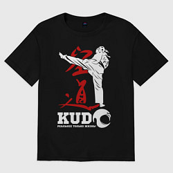 Мужская футболка оверсайз Kudo