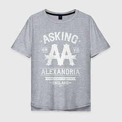 Мужская футболка оверсайз Asking Alexandria: England