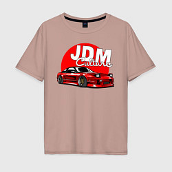 Мужская футболка оверсайз JDM Culture