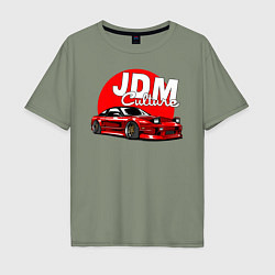 Мужская футболка оверсайз JDM Culture