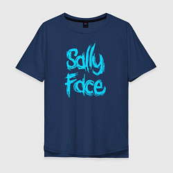 Футболка оверсайз мужская SALLY FACE, цвет: тёмно-синий