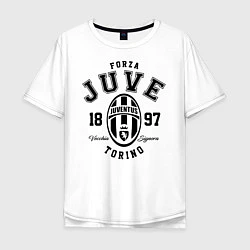 Мужская футболка оверсайз Forza Juve 1897: Torino
