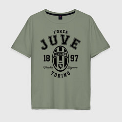 Футболка оверсайз мужская Forza Juve 1897: Torino, цвет: авокадо