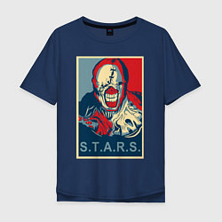 Мужская футболка оверсайз STARS