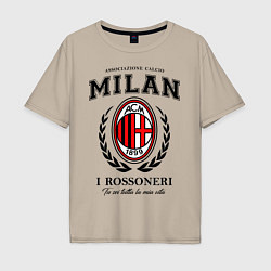 Мужская футболка оверсайз Milan: I Rossoneri