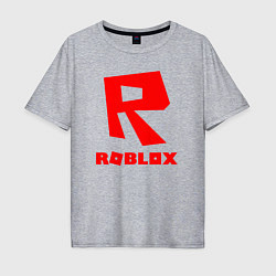 Футболка оверсайз мужская ROBLOX, цвет: меланж