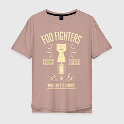 Мужская футболка оверсайз Foo Fighters: Patience & Grace