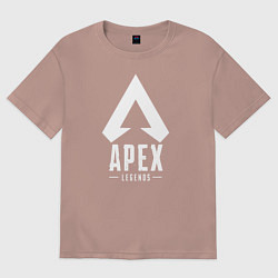 Футболка оверсайз мужская Apex Legends, цвет: пыльно-розовый