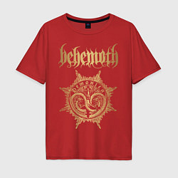 Мужская футболка оверсайз Behemoth: Demonica