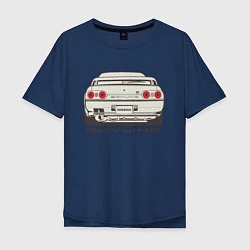 Мужская футболка оверсайз Nissan Skyline R32
