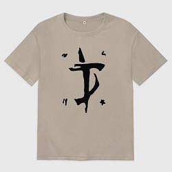 Мужская футболка оверсайз DOOM Slayer