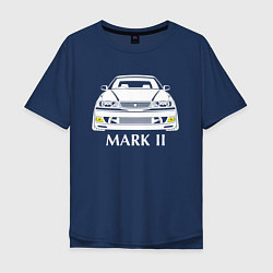 Мужская футболка оверсайз Toyota Mark2 JZX100