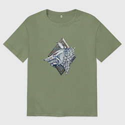 Мужская футболка оверсайз Space Wolves