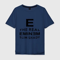 Мужская футболка оверсайз The real eminem