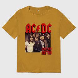 Мужская футболка оверсайз Girls got the rhythm