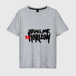 Мужская футболка оверсайз Bring me the horizon