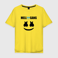 Мужская футболка оверсайз Marshmello Mellogang