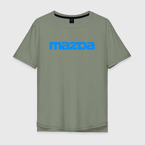 Мужская футболка оверсайз MAZDA / Авокадо – фото 1