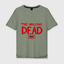 Мужская футболка оверсайз The walking Dead AMC