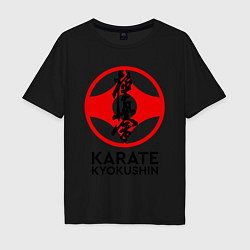 Мужская футболка оверсайз Karate Kyokushin