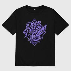 Футболка оверсайз мужская Deep Purple: Highway Star, цвет: черный