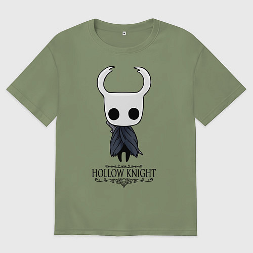 Мужская футболка оверсайз Hollow Knight / Авокадо – фото 1