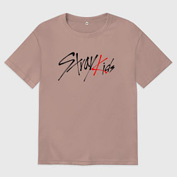 Мужская футболка оверсайз STRAY KIDS BANGCHAN