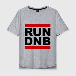 Мужская футболка оверсайз RUN DNB