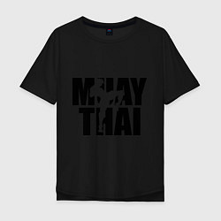 Мужская футболка оверсайз Muay thai