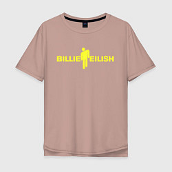 Мужская футболка оверсайз BILLIE EILISH: Black Fashion