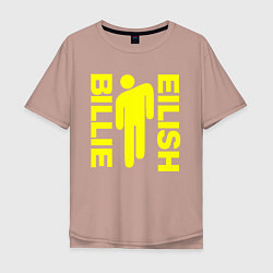 Мужская футболка оверсайз BILLIE EILISH