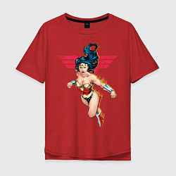 Мужская футболка оверсайз Wonder Woman