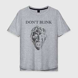 Мужская футболка оверсайз Доктор Кто, Don't Blink