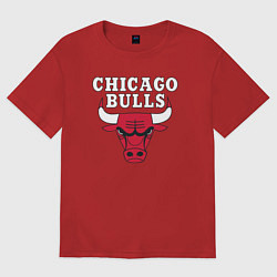 Мужская футболка оверсайз CHICAGO BULLS
