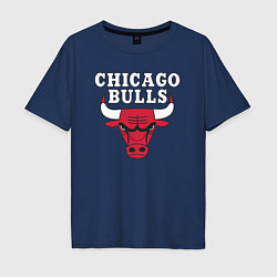 Мужская футболка оверсайз CHICAGO BULLS