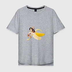 Мужская футболка оверсайз Николас Кейдж в банане