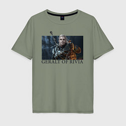 Мужская футболка оверсайз GERALT OF RIVIA
