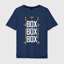 Мужская футболка оверсайз Box box box