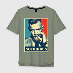 Мужская футболка оверсайз Notorious